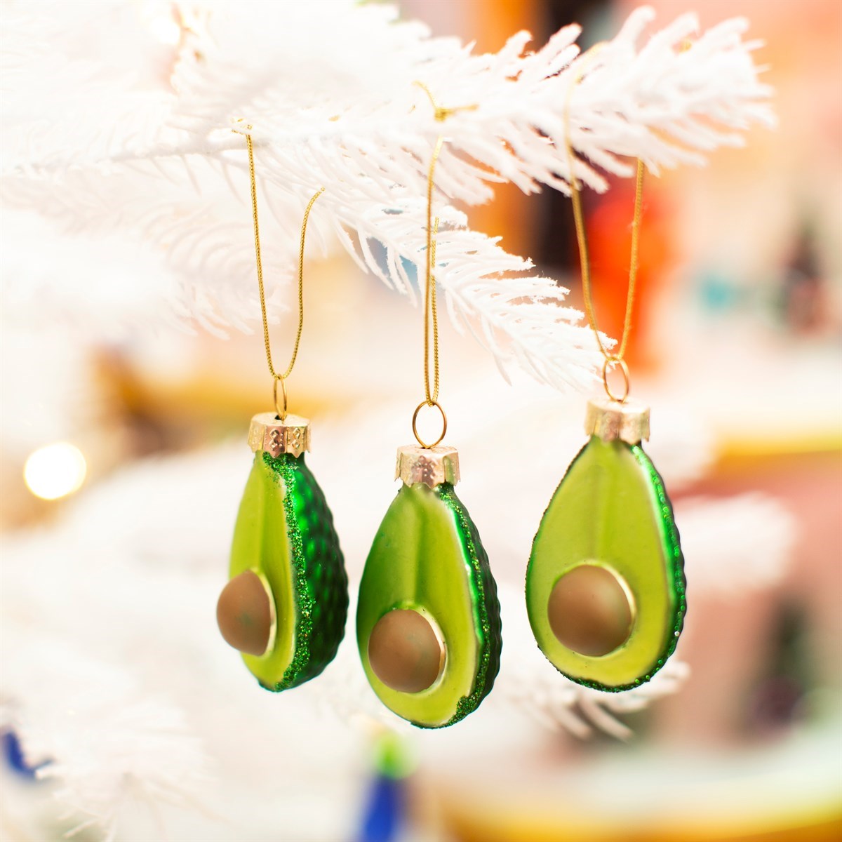 Christmas Ornament Set Avocado - Sass &amp; Belle