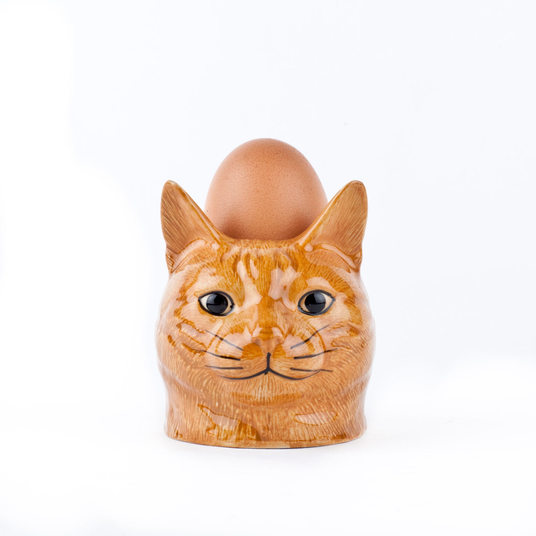 Egg Cup Cat Red - Quail