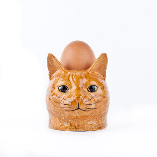 Egg Cup Cat Red - Quail