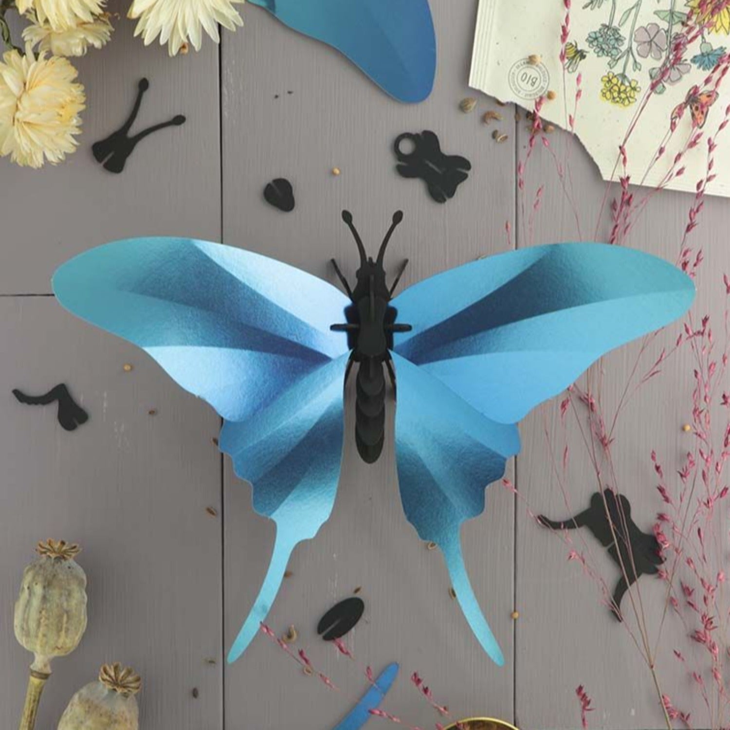 Paper Swordtail Butterfly - Assembli
