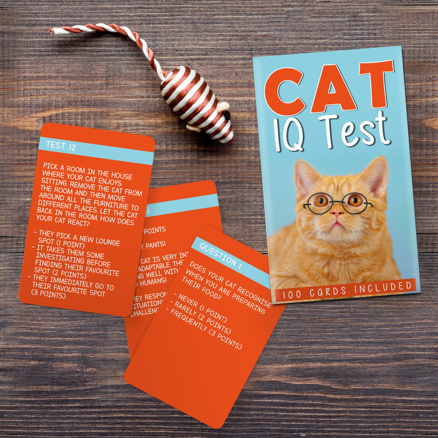 Spel Cat IQ Test - Gift Republic