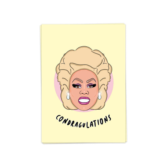 Card Condragulations - Card Blanche