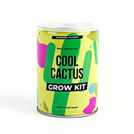 Grow Kit Cactus Grow Tin - Gift Republic