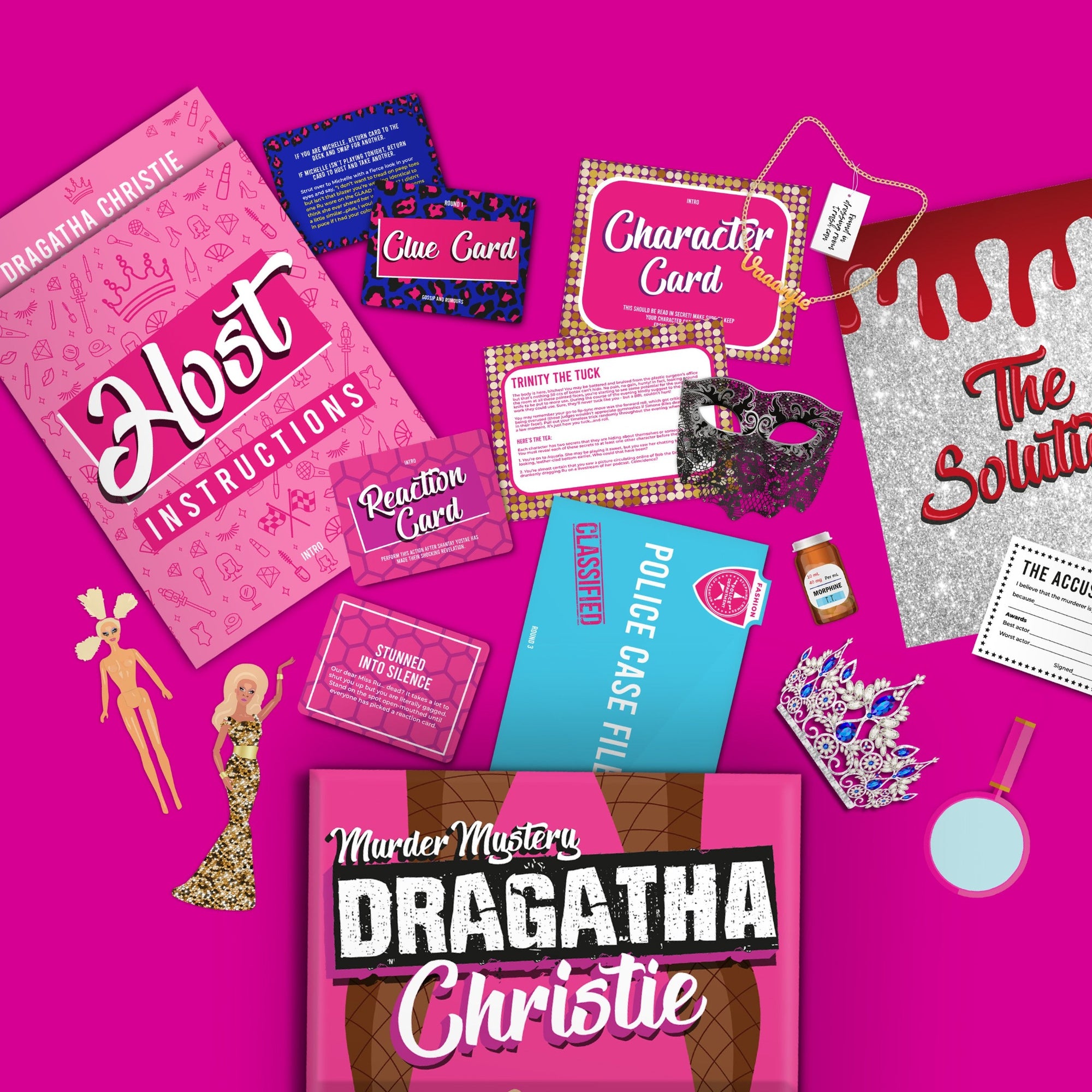 Game Dragatha Christie Murder Mystery - Gift Republic