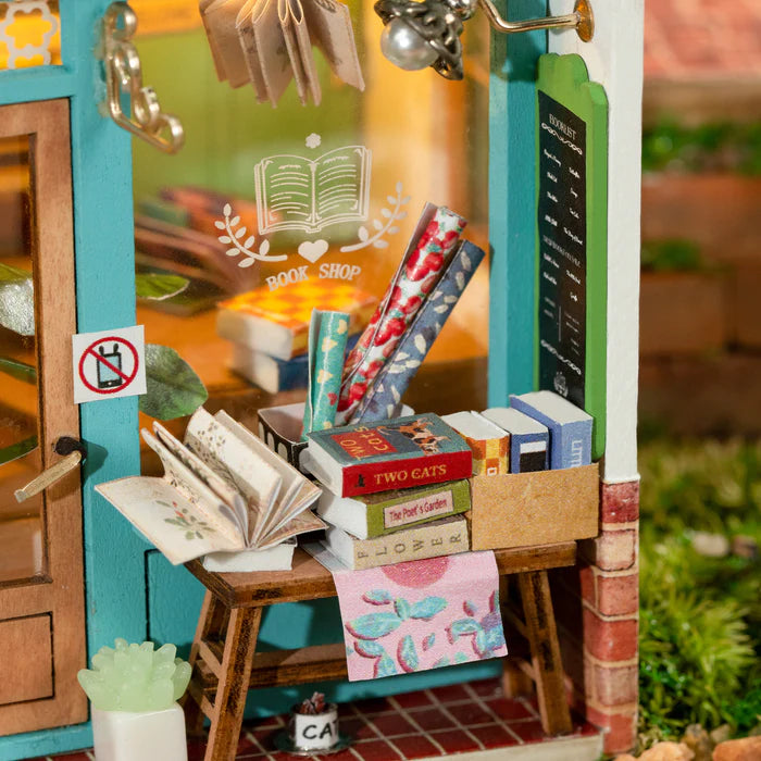 DIY Miniatuurhuis Sweet Free Time Bookshop - Robotime