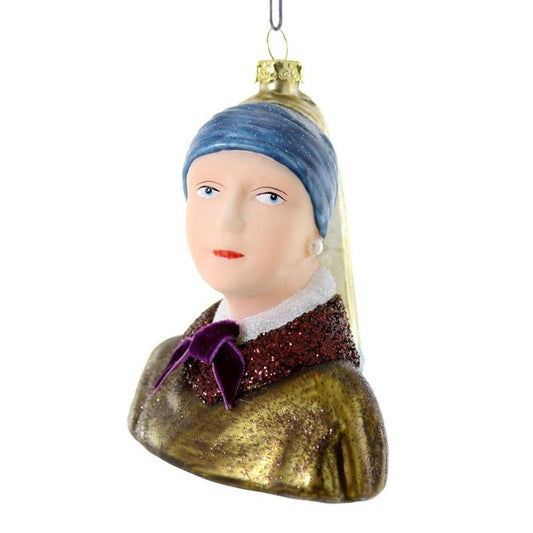 Christmas Ornament Girl With A Pearl Earring - Cody Foster