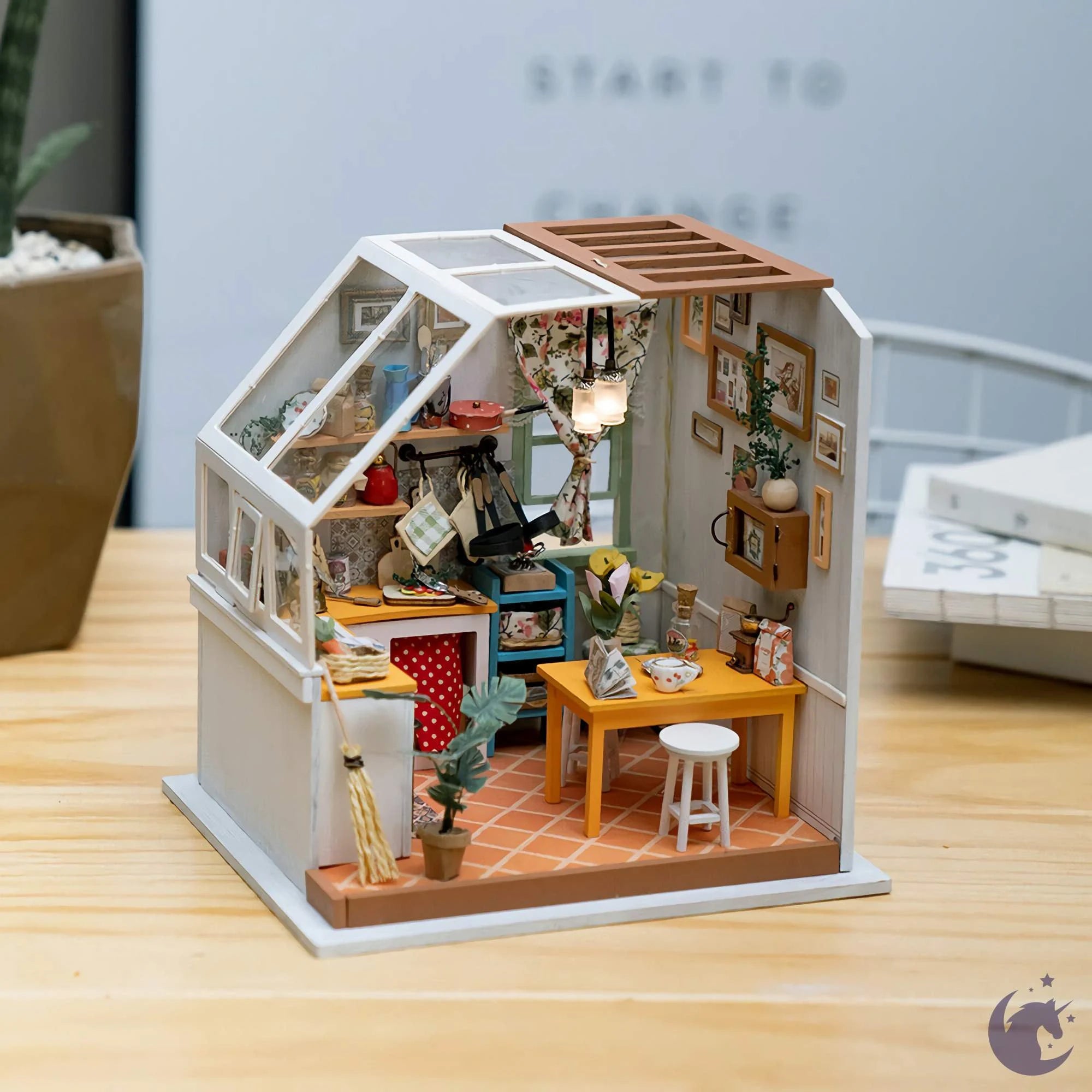 DIY Miniatuurhuis Jason's Kitchen - Robotime