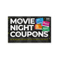 Movie Night Coupons - Gift Republic