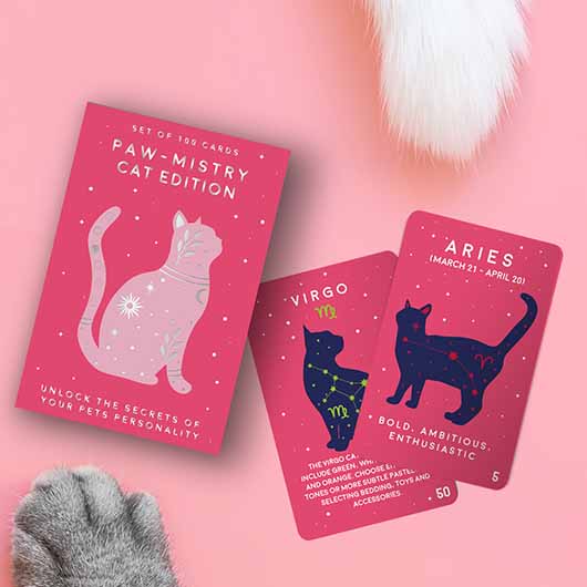 Paw-Mistry Cards Cat Edition - Gift Republic