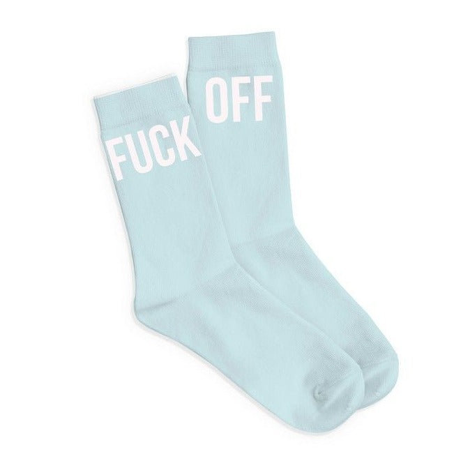 Socks F#ck Off Blue - Fisura