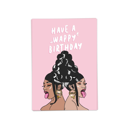 Card Wappy Birthday - Card Blanche
